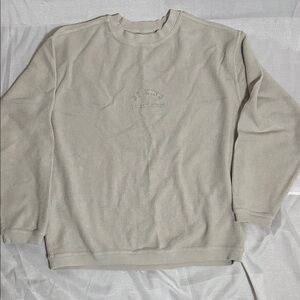 Classic Tan Crewneck Sweater